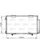 Valeo Air Conditioning Condenser
