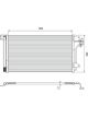 Valeo Air Conditioning Condenser