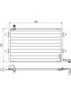 Valeo Air Conditioning Condenser