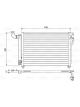 Valeo Air Conditioning Condenser