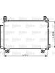 Valeo Condenser R134a with Dryer 522mm Width 312mm Length 16mm Depth
