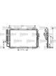 Valeo Air Conditioning Condenser