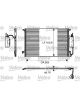 Valeo Condenser with Dryer Front