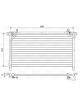 Valeo Air Conditioning Condenser