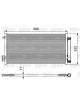 Valeo Air Conditioning Condenser