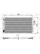 Valeo Air Conditioning Condenser
