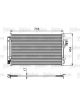 Valeo Air Conditioning Condenser