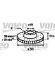 Valeo Disc Brake Rotor (Single) 290mm