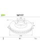 Valeo Disc Brake Rotor