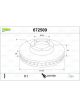 Valeo Disc Brake Rotor (Single) Vented 296mm
