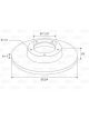 Valeo Disc Brake Rotor