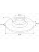 Valeo Disc Brake Rotor