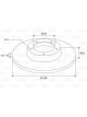 Valeo Disc Brake Rotor
