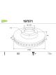 Valeo Disc Brake Rotor