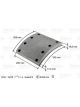 Valeo Drum Brake Lining Kit