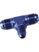 Aeroflow Flare AN Stepped Tee -10AN With -8AN On The Side Blue