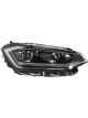 Valeo Headlight Right w/o Bulb For Flashing Light Low Beam LED