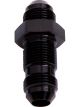 Aeroflow Straight AN Bulkhead -12AN Black