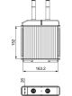 Valeo Heat Exchanger Interior Heating