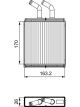 Valeo Heat Exchanger Interior Heating