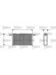 Valeo Heat Exchanger Interior Heating 190mm Width 155mm Length 50mm Depth For LH