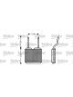 Valeo Heat Exchanger Interior Heating