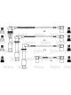Valeo Ignition Cable Kit
