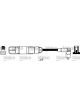 Valeo Ignition Cable Kit