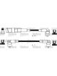 Valeo Ignition Cable Kit
