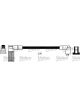 Valeo Ignition Cable Kit