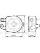 Valeo Oil Cooler Engine Oil