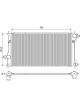 Valeo Radiator Engine Cooling