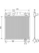 Valeo Radiator Engine Cooling