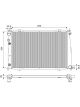 Valeo Radiator Engine Cooling