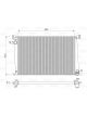 Valeo Radiator Engine Cooling