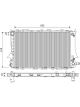 Valeo Radiator Engine Cooling