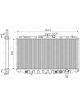 Valeo Radiator Engine Cooling
