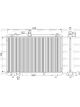 Valeo Radiator Engine Cooling