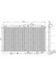Valeo Radiator Engine Cooling