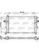 Valeo Radiator Engine Cooling