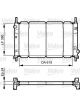 Valeo Radiator Engine Cooling
