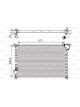 Valeo Radiator Engine Cooling