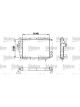 Valeo Radiator Engine Cooling