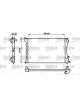 Valeo Radiator Engine Cooling