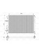 Valeo Radiator Engine Cooling