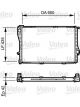 Valeo Radiator Engine Cooling