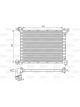 Valeo Radiator Engine Cooling