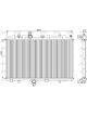 Valeo Radiator Engine Cooling