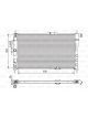 Valeo Radiator Engine Cooling