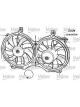 Valeo Radiator Fan with Holder